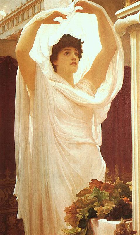 Lord Frederic Leighton Invocation Germany oil painting art